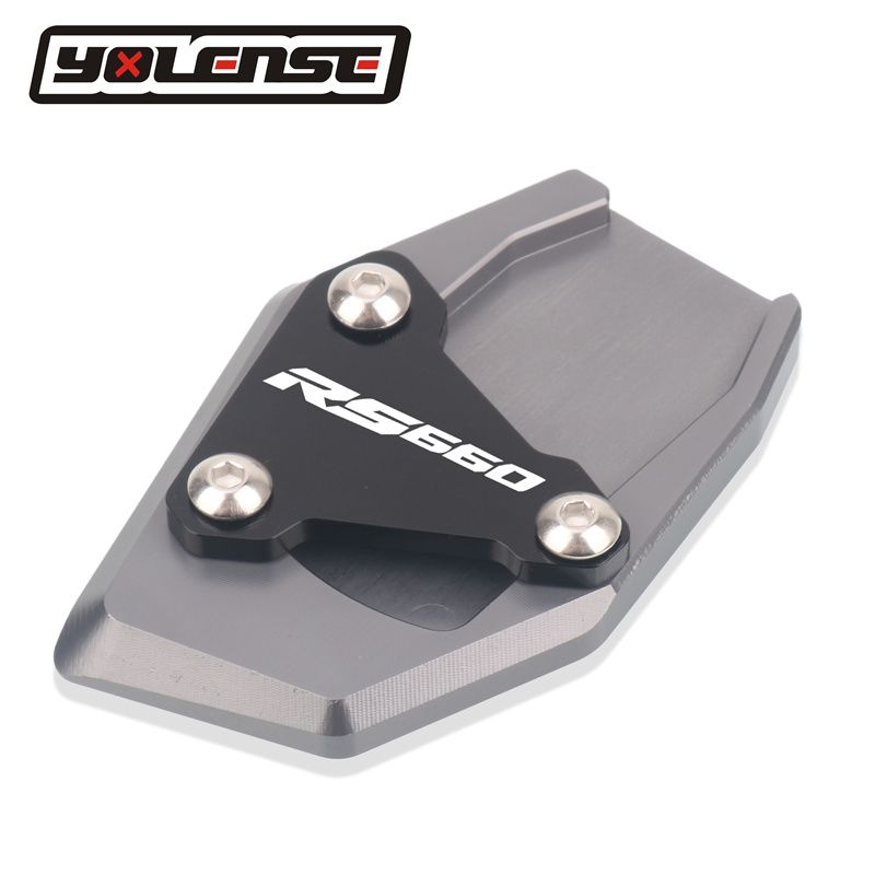 For Aprilia RS660 RS 660 2020-2023 2021 Motorcycle Kickstand Foot Side Stand Extension Pad Support Plate Enlarge Stand_voghion.com
