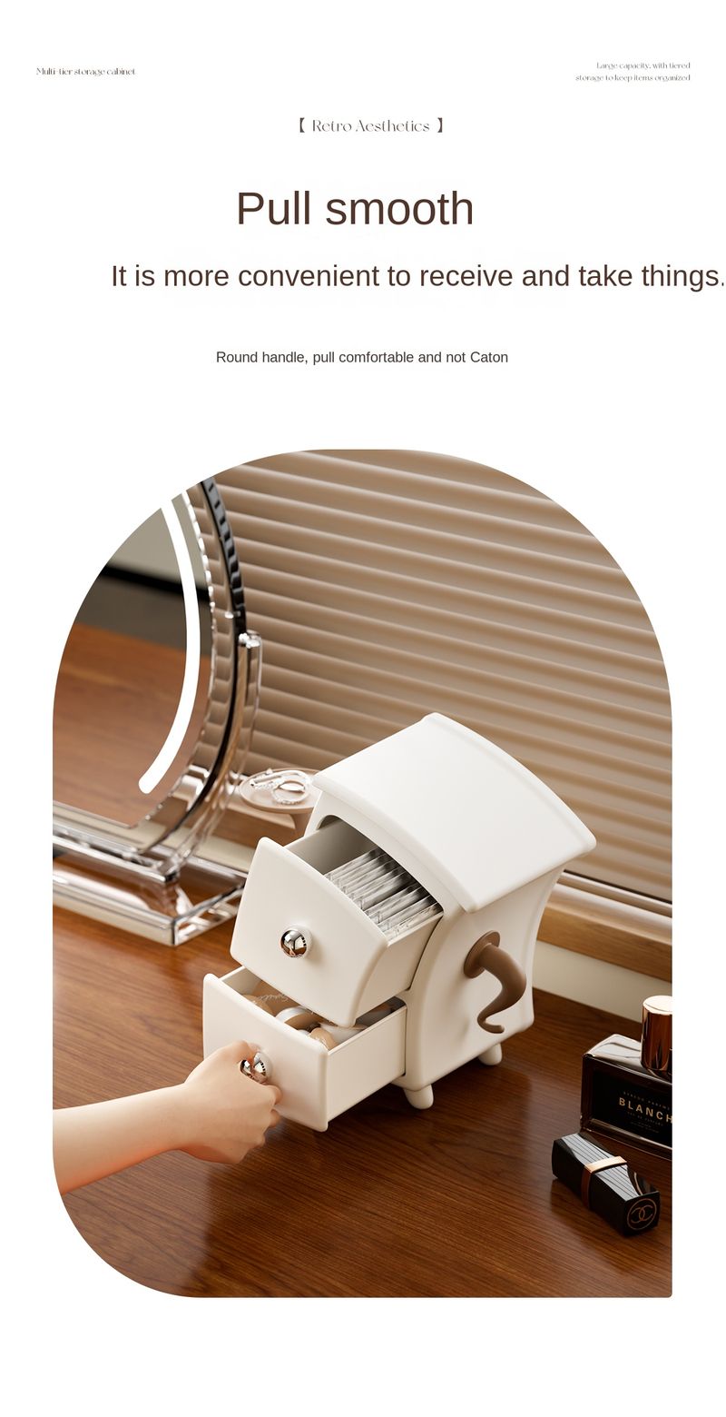 Strange Desktop Drawer Storage Box, Entrance Remote Control Key, Small Miscellaneous Box, Plastic Workstation Sorting Box_voghion.com