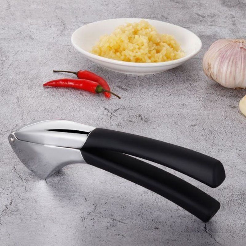 Yeni Paslanmaz Çelik Renkli Pres Büyük Manuel Sarımsak Ezme Seti Mutfak Aleti_voghion.com