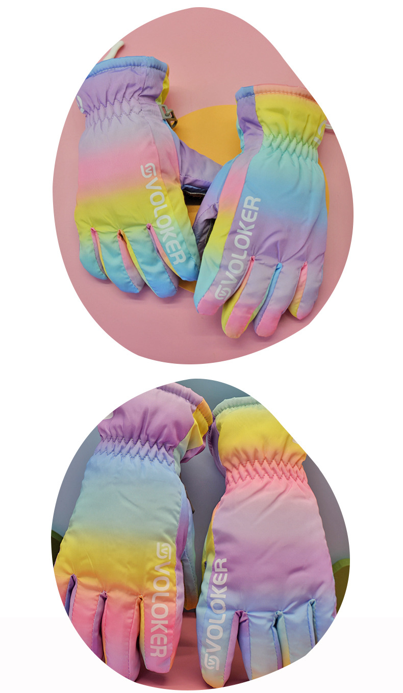 Guantes de esquí unisex para niños cálidos para niños cycg_voghion.com