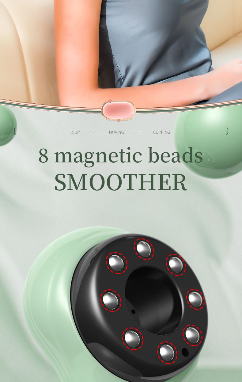 Intelligentes elektrisches Schröpfgerät – Vakuum-Wärmetherapie mit Stahlkugeln zur Druckentlastung_voghion.com