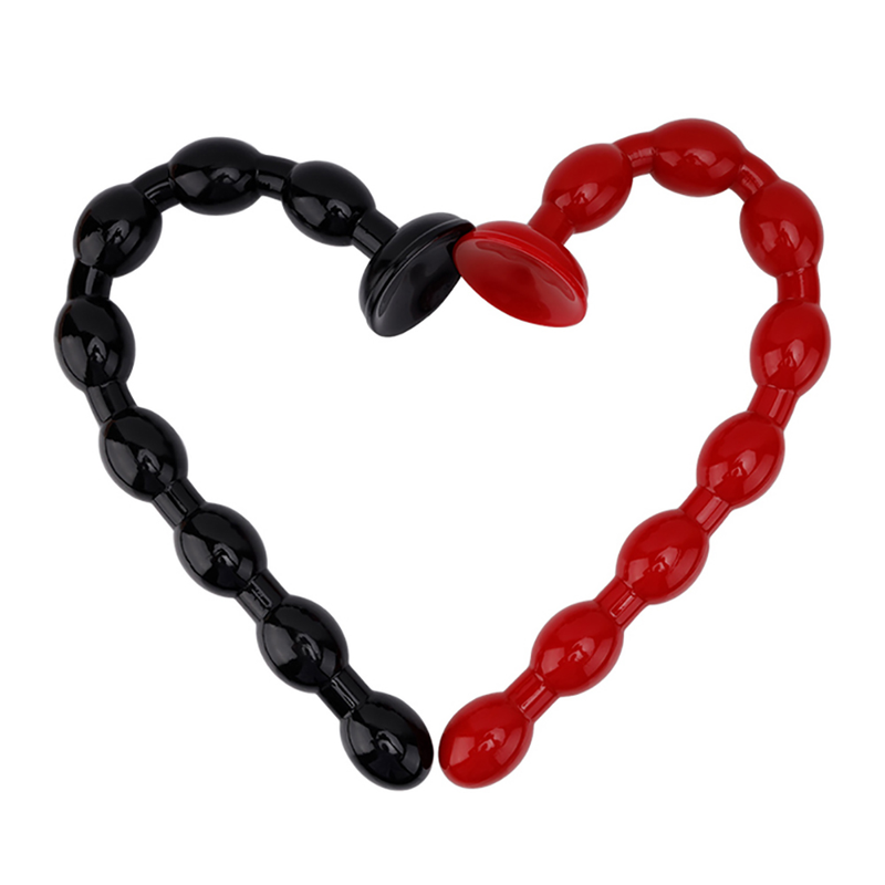 Zoll Überlänge 19,68 Runde Perlen Anal Plug Dildos Soft Anal Dilator Sexspielzeug zur Stimulation eines_voghion.com