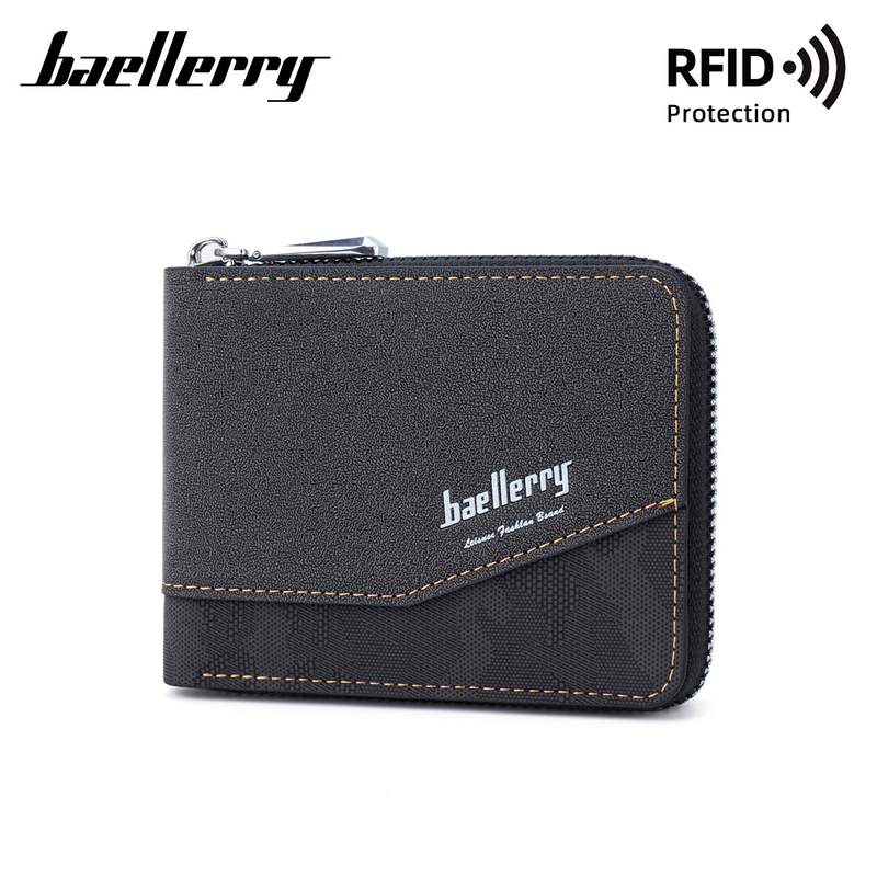 New Versatile Baellerry Short Men's Style Multifunctional Wallet_voghion.com