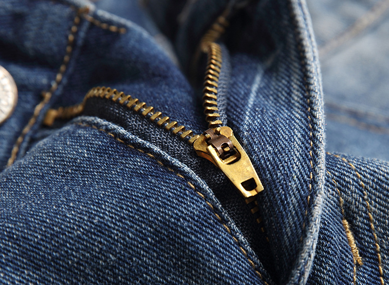 Men's Clothing Distressed Denim Shorts - Vintage Ripped Casual Cargo Shorts For Men, Mid Waist Straight Fit, Cotton Stretch (13 Colors, Sizes 28-42)_voghion.com