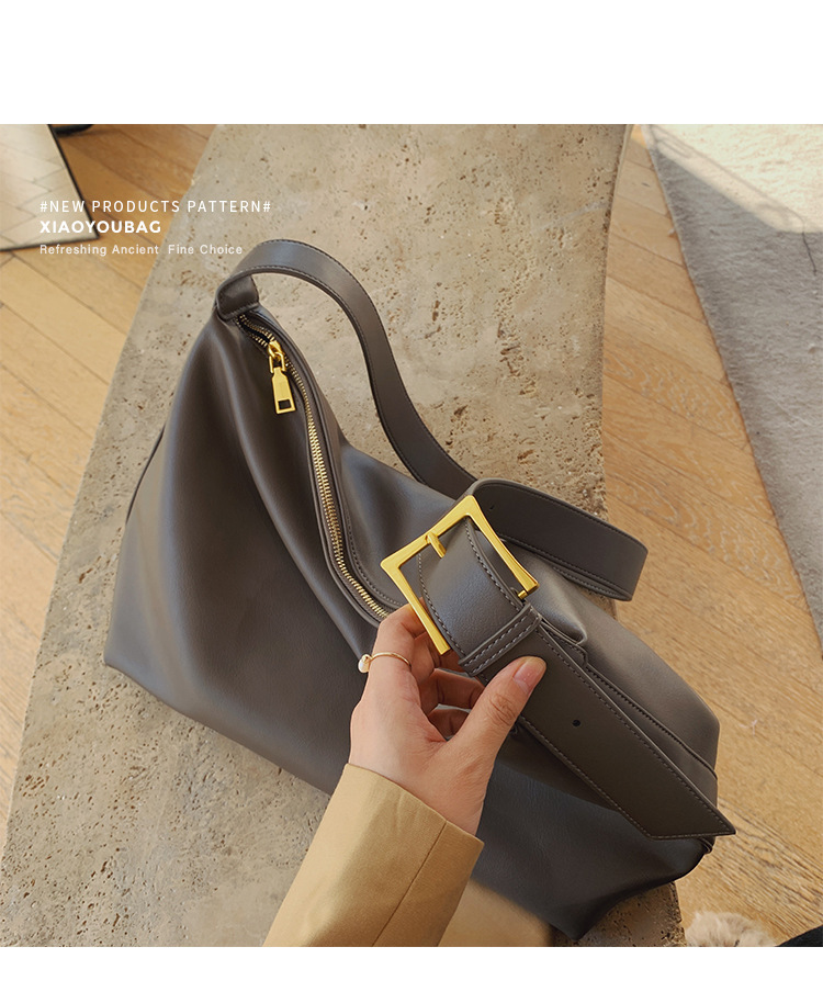 Borse da uomo alla moda e borse, borse a tracolla morbide ed estremamente semplici, borse grandi, borse nuove, borse a tracolla da donna di grande capacità_voghion.com