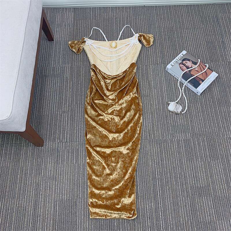 Felpa con cappuccio Lacema Spirit Snake Fable Exotic Mythic Style con cinturino e giunzioni a spina di pesce in jacquard dorato_voghion.com