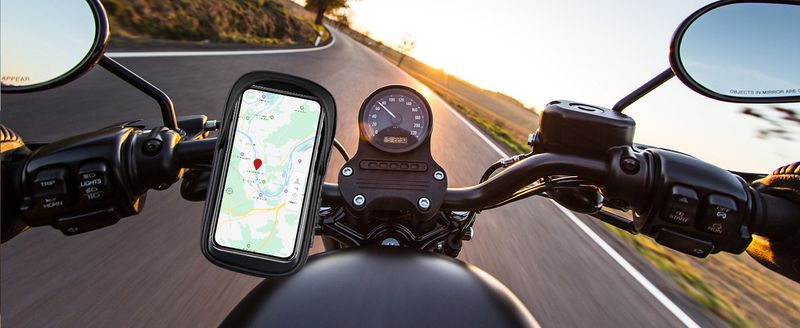 Bicycle Mobile Phone Holder Handlebar Bag Cycling Waterproof Bag Hard Shell Motorcycle Bicycle Mountain Bike Portable_voghion.com