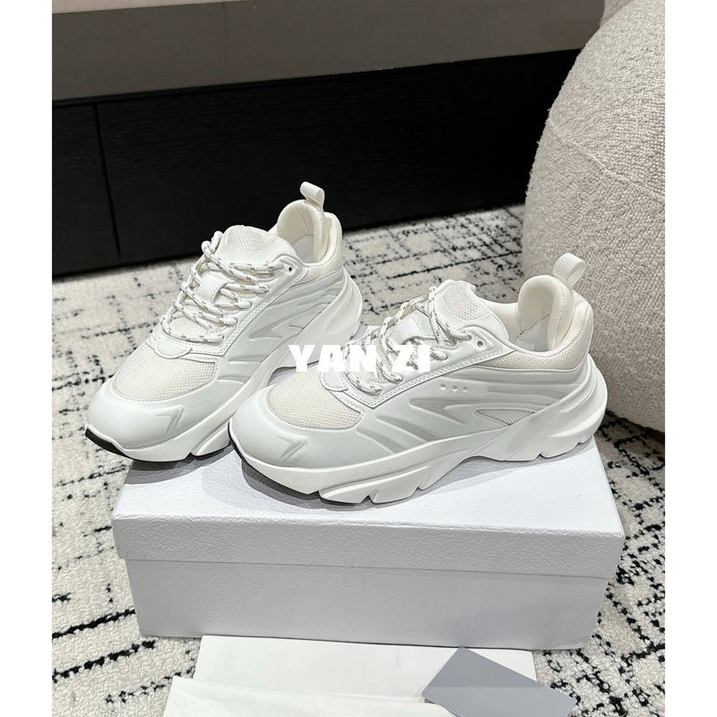 New Product Launch~2024 New Thick Soled Casual Dad Shoes, Men's Women's Mesh Breathable And Elevated Star Sports Shoes_voghion.com