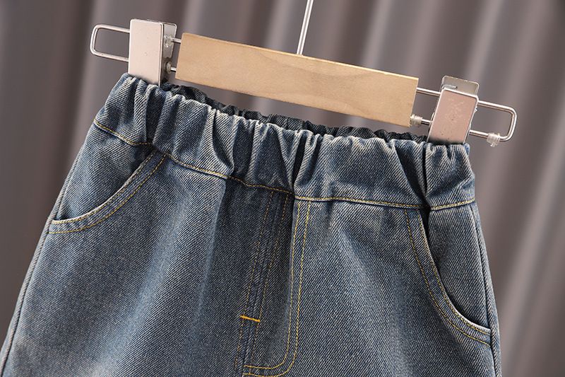 Îmbrăcăminte pentru copii Five Small Seven 2025 Primăvară-Toamnă Nouă Colecție 0-5 Ani Băieți și Fete Tricou cu Cap de Câine Lung T_voghion.com