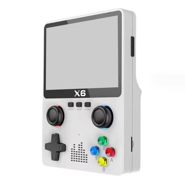 Console de jeu portable X6, écran IPS de 3,5 pouces, 32 Go, plus de 10 000 jeux, joystick 3D, 10 émulateurs classiques_voghion.com