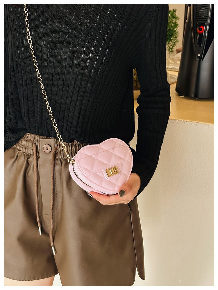 Bolso de amor para niños, bolso pequeño de moda, bandolera de un solo hombro, bolso de mujer, mini monedero lindo de moda_voghion.com