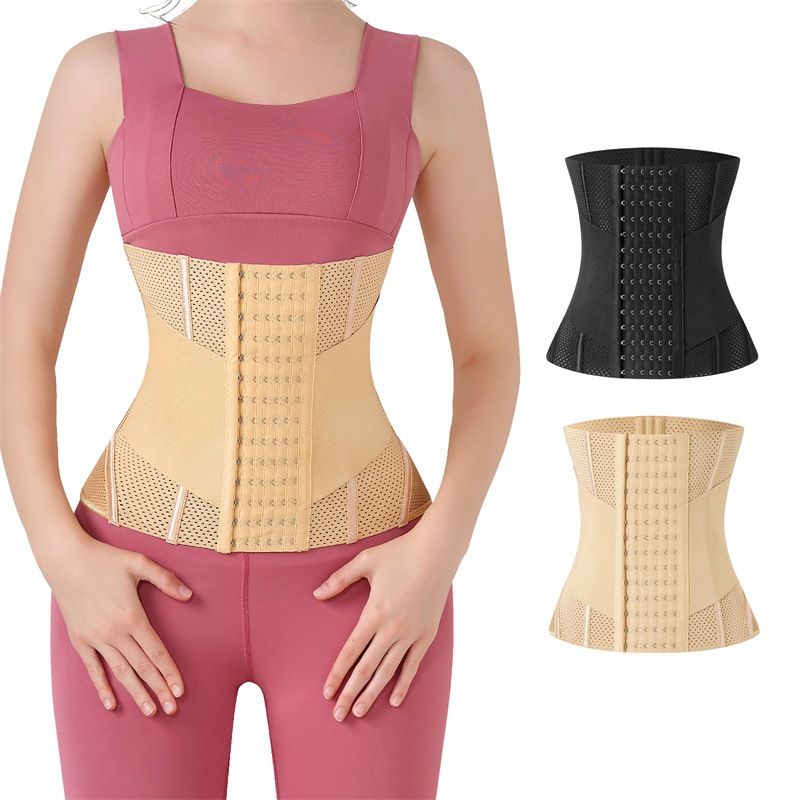 VoleFox Waist Trainer For Women High Waist Shaper Belt Strong Back Support Slimming Yoga Belt Large Size_voghion.com
