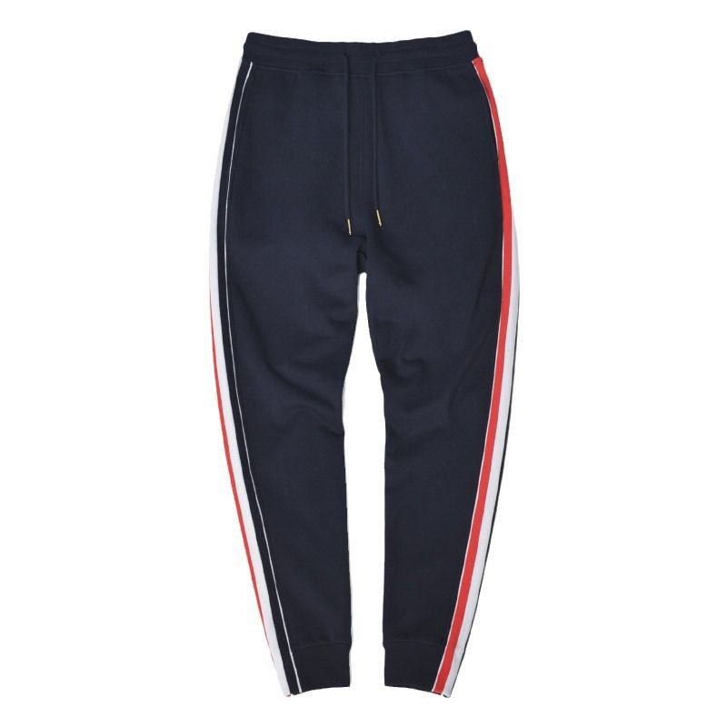 Ampia fettuccia su entrambi i lati TB pantaloni sanitari unisex casual leggings sportivi etichetta di moda A1142_voghion.com