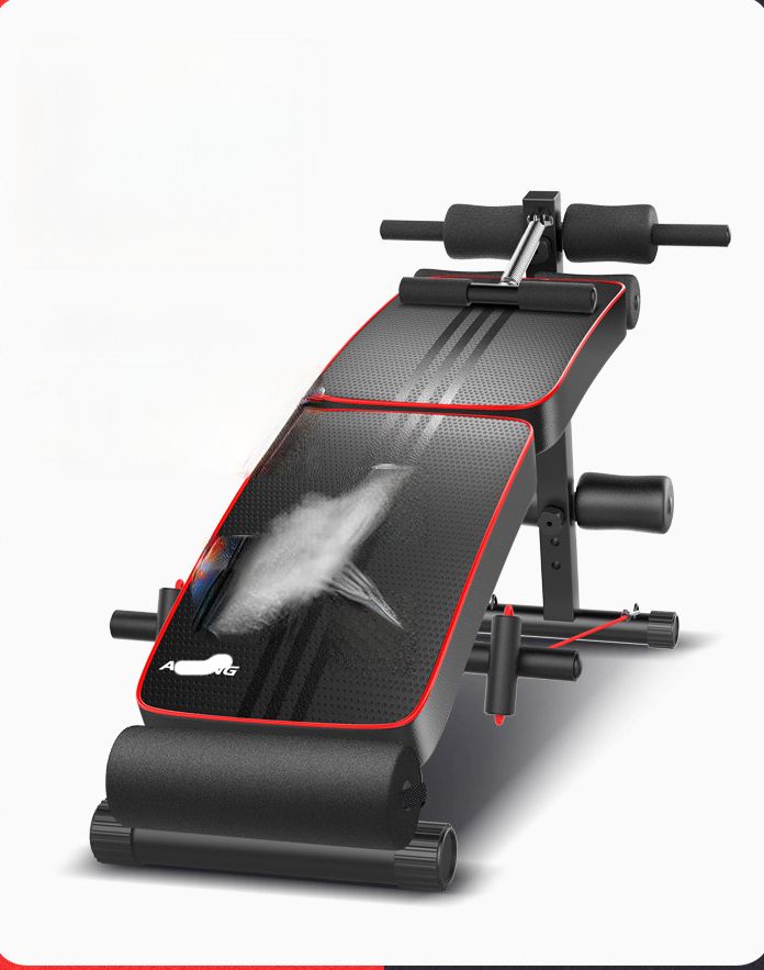 Folding Board For Men, Multifunctional Abdominal Muscle Exercise Aid, Sit-Up Fitness Equipment, Home Training Set_voghion.com