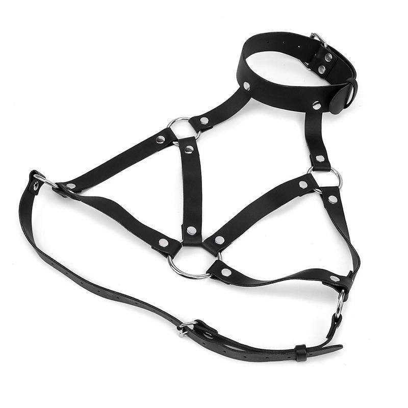 Erotische Bondage-Kleidung, Lederkostüme zum Flirten, Spielzeug für Erwachsene, Krawatte_voghion.com