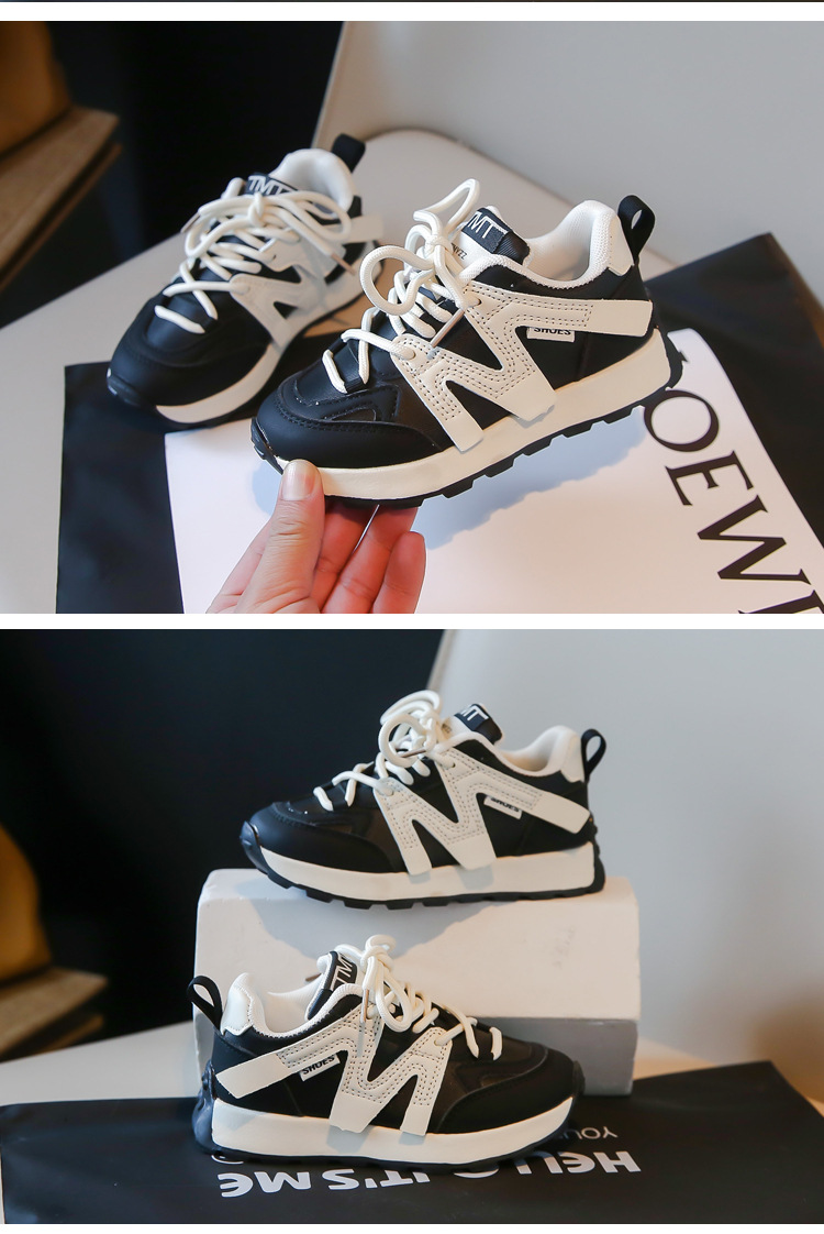 Kannersport 2023 Hierscht/Wanter Nei Jongen Kotteng Casual Board Meedercher Sohle Single Schong Student_voghion.com