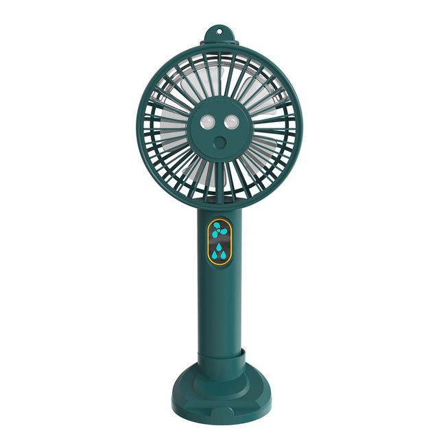 Portable Atomizer Fan Water Spray Misting Cooling Fan USB Rechargeable Humidifier Moisturizing Device Mini 3 Gear Water Mist Fan_voghion.com
