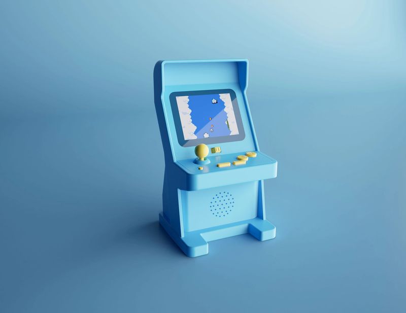 Retro draagbare spelcomputer voor kinderen uit de jaren 70, 80 en 90 - klassiek draagbaar en desktop gaming-apparaat met kleurenscherm en 500 ingebouwde spellen_voghion.com