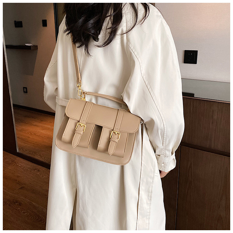 Niche Design High-end Bag Women's 2023 Summer New Fashion One-shoulder small square bag retro diagonal Cambridge bag_voghion.com