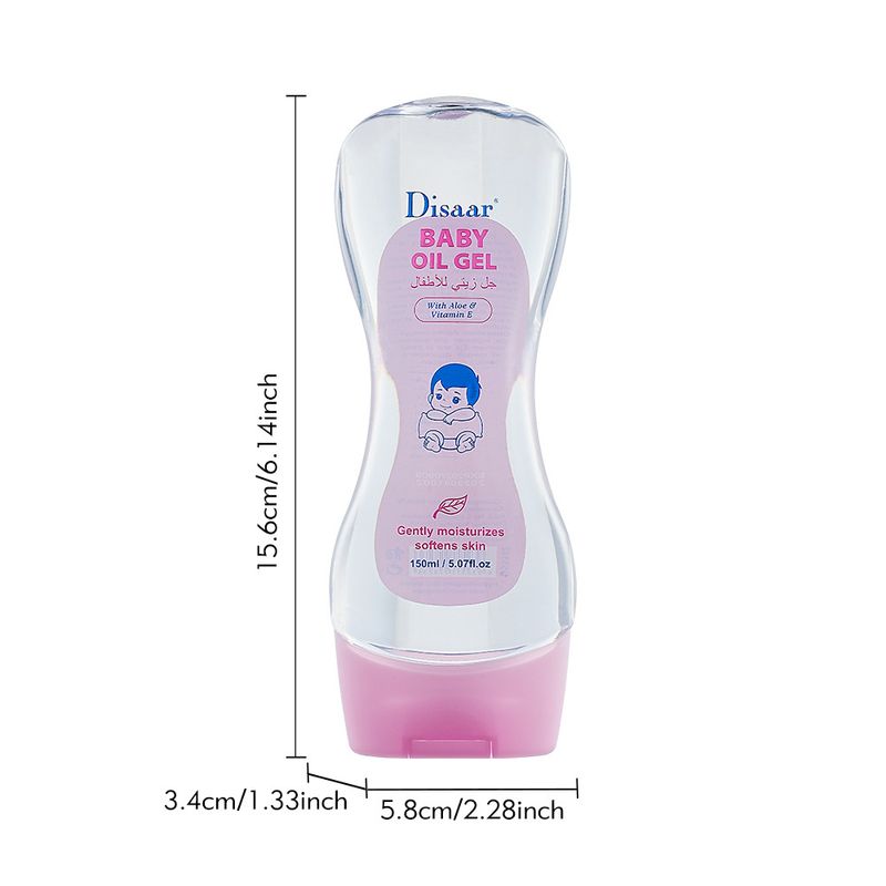 Disaare Aloe Vera Moisturizing Skin Soothing Gel Baby Oil_voghion.com