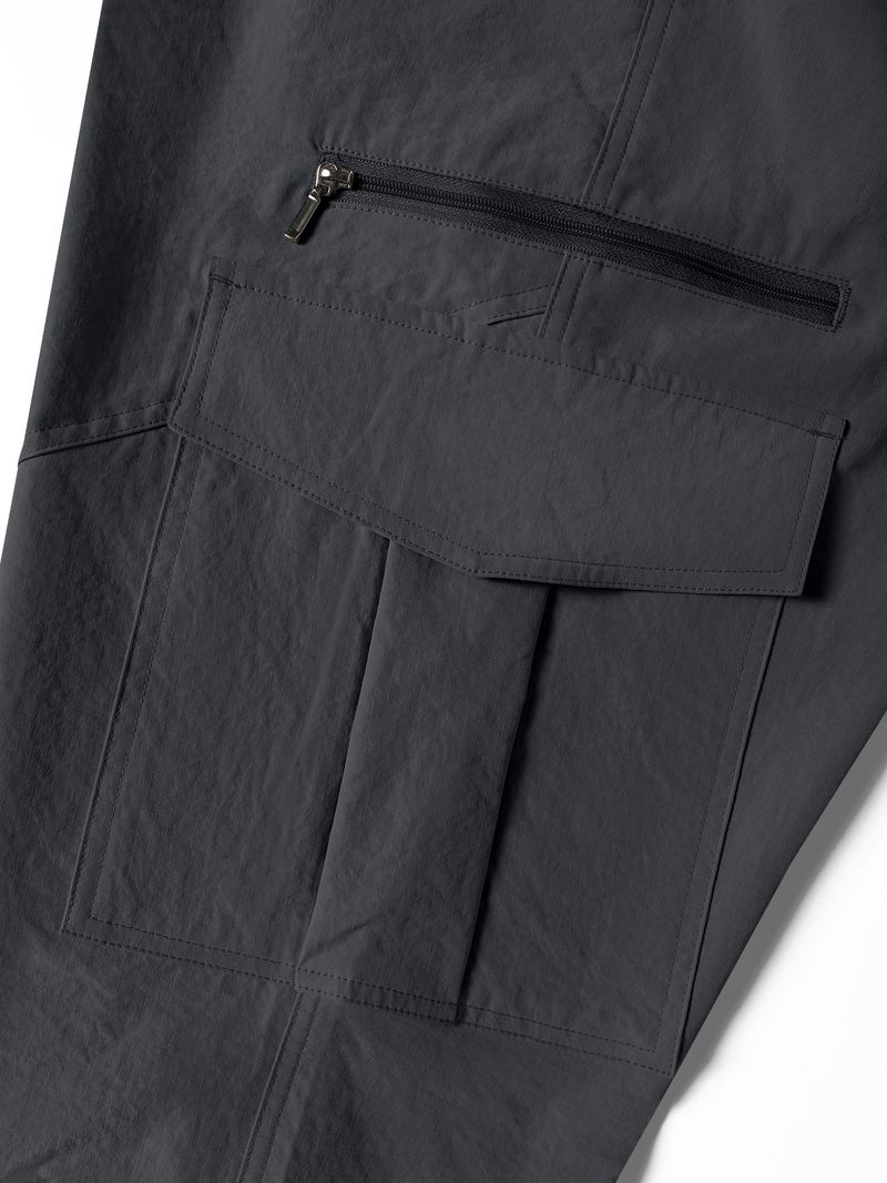 Taktische Cargohose für Herren, Arbeitshose für den Außenbereich mit mehreren Taschen, stylisch und strapazierfähig, gerade Passform, Freizeit- und Arbeitskleidung (Schwarz, Khaki, Dunkelgrau)_voghion.com
