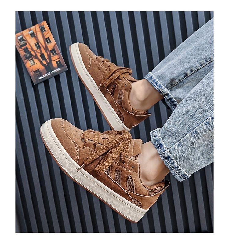 Zapatillas de lona de moda para hombre, primavera 2025, nuevas y versátiles para jóvenes, Ulzzang_voghion.com