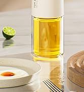 Spruzzatore e dispenser per olio in vetro 2 in 1 - Bottiglia verde scuro da 16 once_voghion.com