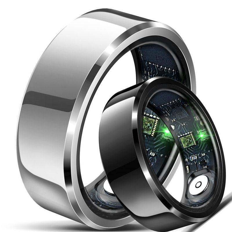 R6 Smart Ring Heart Rate Blood Oxygen Sleep Health Monitoring Step Counting Mode Remote Control Photography Sports No Lagging_voghion.com