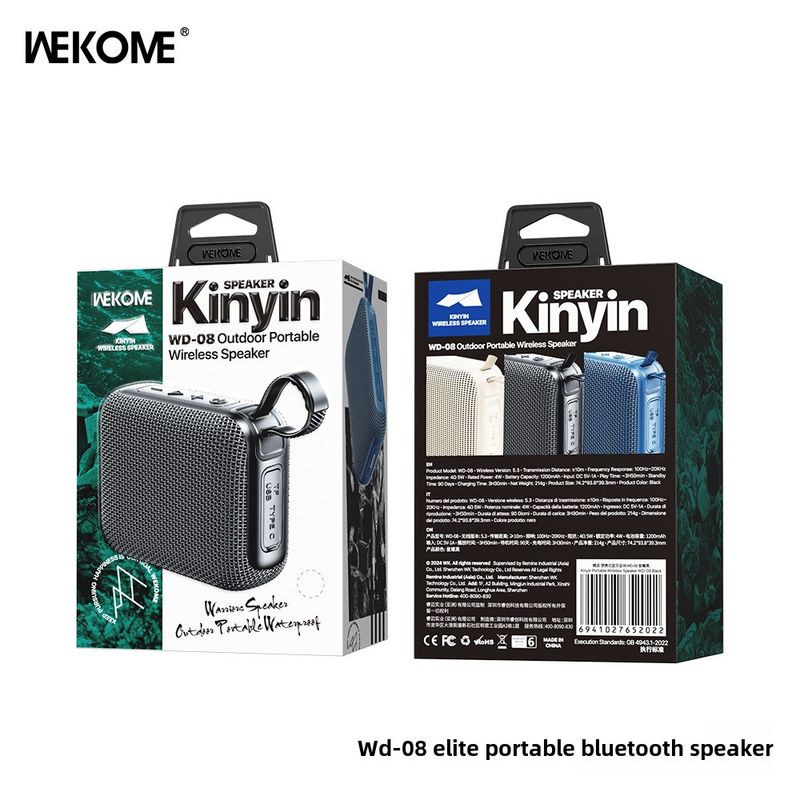 Y-Sporting Portable Bluetooth Speaker With 10-Hr Playtime, Rugged For Outdoors & Free Sports Armband - Ideal For Hiking, Parties & Commutes_voghion.com