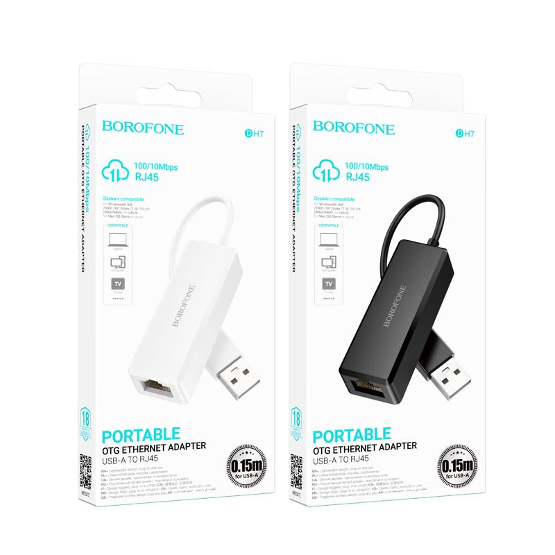 Music Festival DH7 Type-C/USB μετατροπέας κάρτας δικτύου 100Mbps Καλώδιο μετατροπής διασύνδεσης RJ45_voghion.com