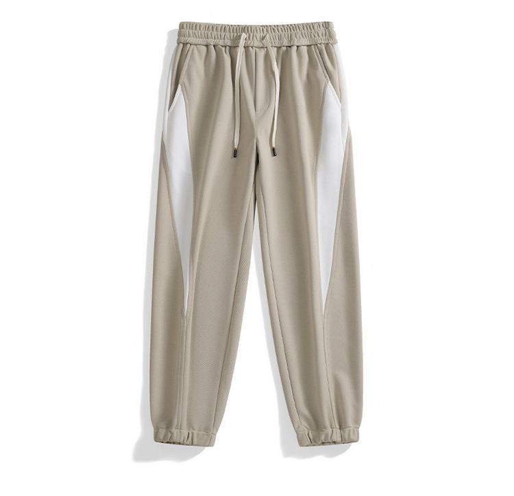 Men's Long Sleeve Zip-Up Sweatshirt & Jogger Set - Stylish Contrast Casual Outfit For Spring & Fall_voghion.com