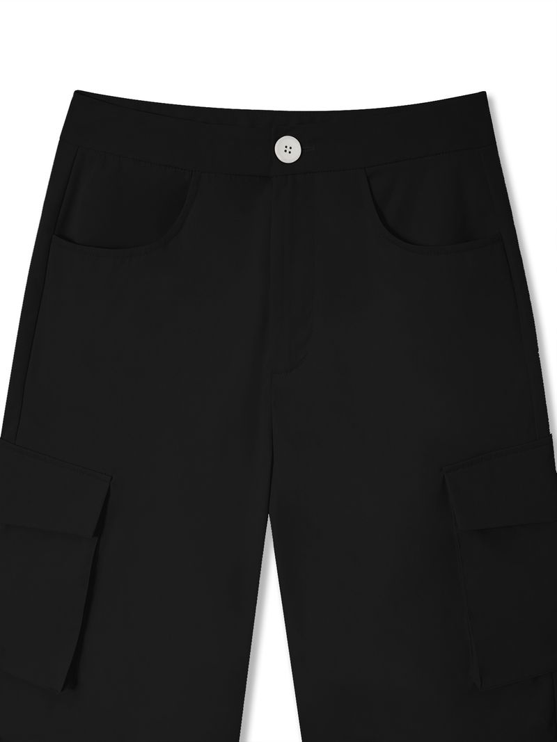 Women's Clothing Casual Overalls Trendy Wide Leg Pants Quick Drying Straight Pants_voghion.com