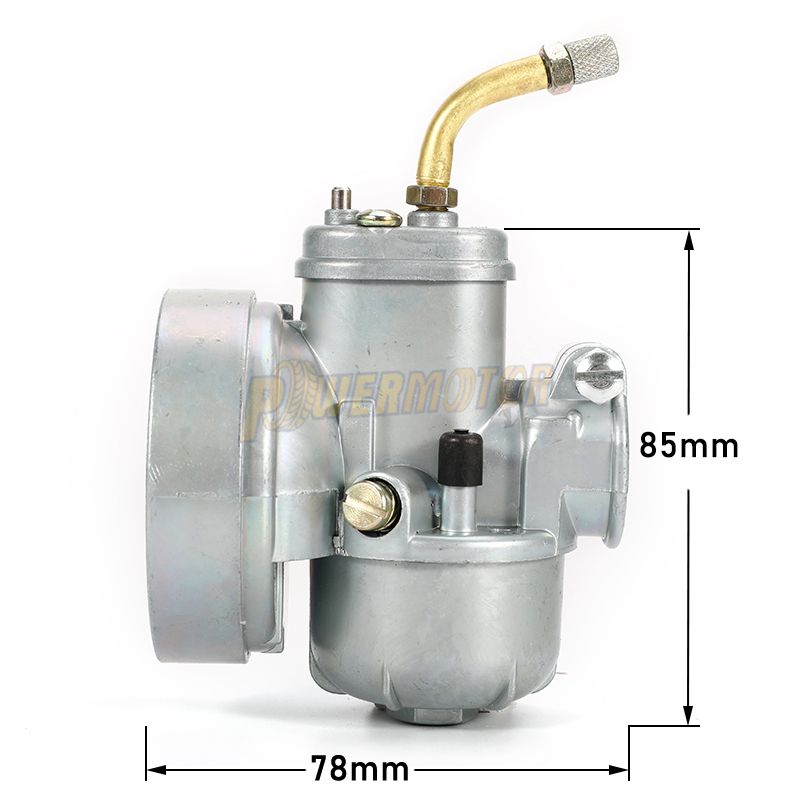 PowerMotor mootorratta karburaator 17 mm PUCH 17 Bing Dax asendusjalgratta karburaatoriga Mopeed Bike Fit PUCH 17 mm Carb Bing Style_voghion.com
