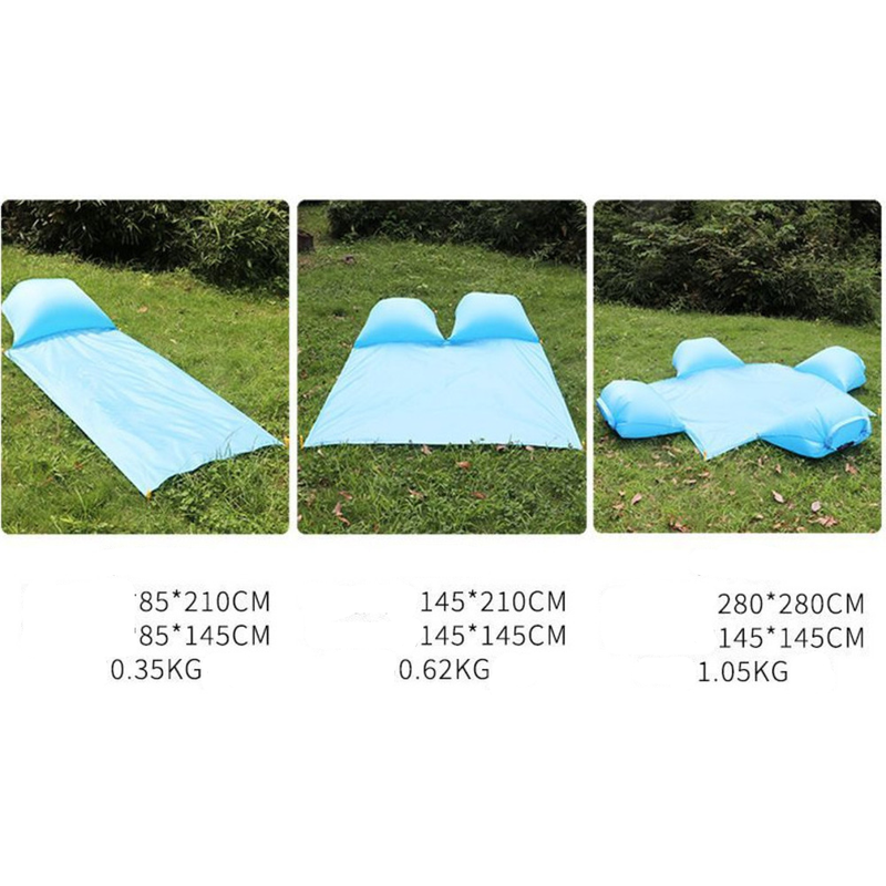 Waterproof Air Cushion Picnic Outdoor Pillow, Portable Moisture-proof Mat With Floor Beach Grassland Mat, Camping_voghion.com