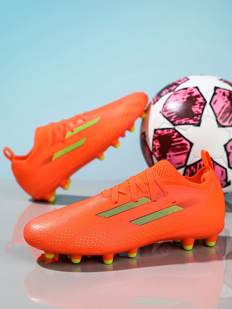 Neue TPU Nahtlose Jugend Erwachsene Lange Und Kurze Spike Fußball Schuhe Größe 39-45_voghion.com