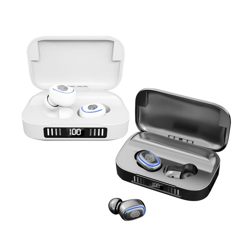 TWS-208 Auricolari in-ear wireless Smart-touch compatibili con Bluetooth 5.0 per telefono_voghion.com