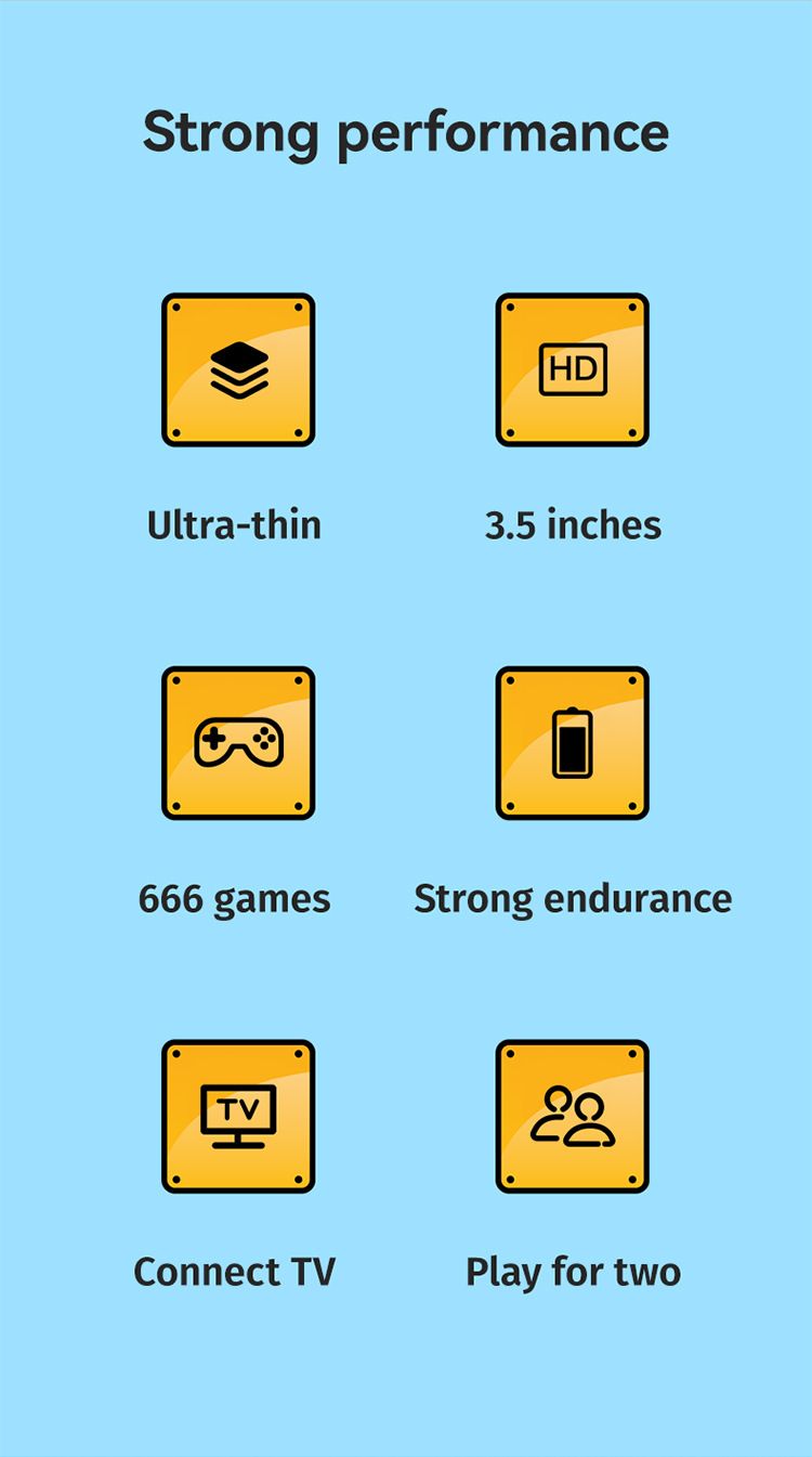 Handheld Gaming Console Ultra-Thin G7 Retro Portable Game Console with 666 Classic Games, HD Color Screen, FC Game Cartridge Console_voghion.com