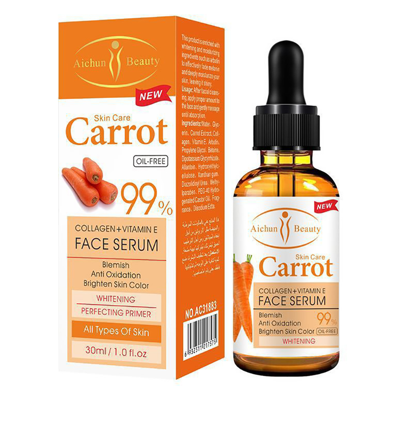 Spot Corctor Dark Whitening Serum Face Bleaching Brighten Blemish Fckle Remover Natural Carrot Essence Koa Skin_voghion.com