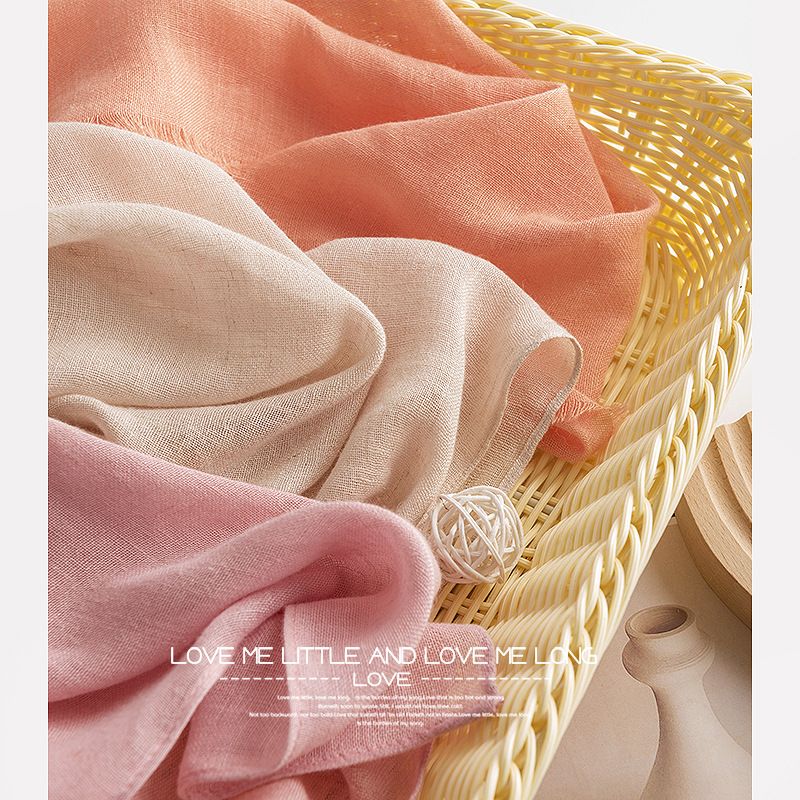 Sciarpa in stile estivo Prodotti in seta Sciarpe quadrate semplici e versatili con scialle a nastro_voghion.com