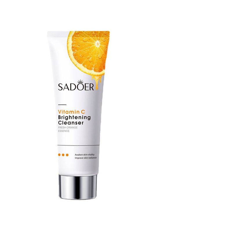 Olio detergente viso illuminante e nutriente alla vitamina C SADOER_voghion.com