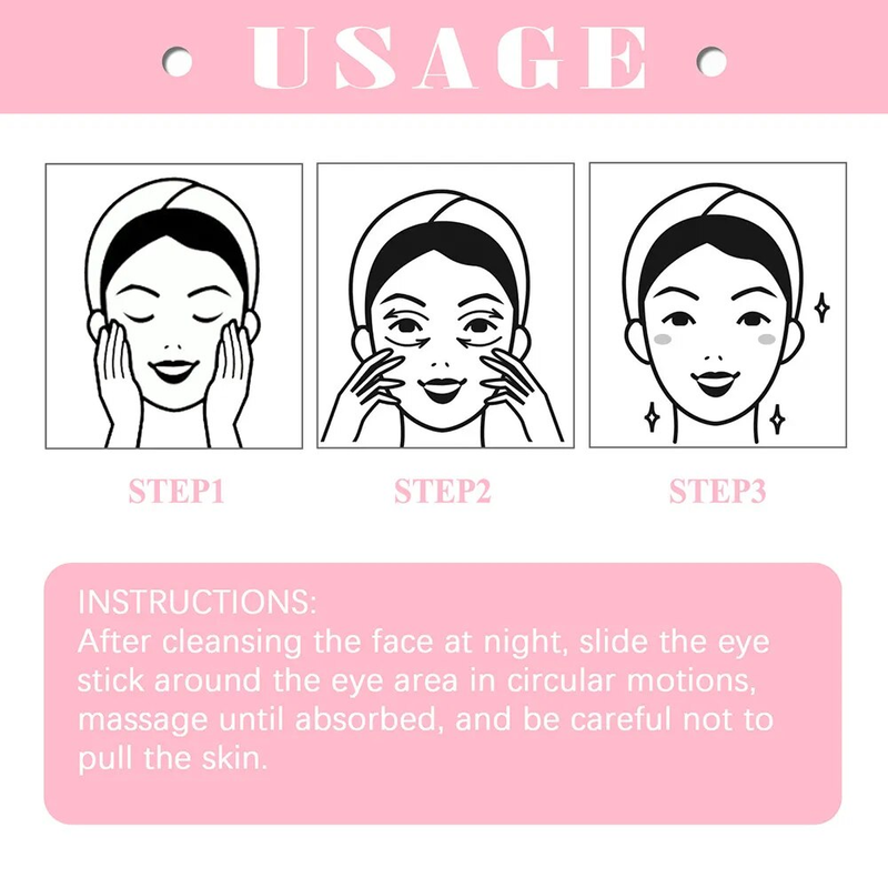 Anti-Wrinkle Eye Cream Fade Fine Line Whitening Moisturize Skin Anti Puffiness Removing wrinkles dark circle eye cream Skincare_voghion.com