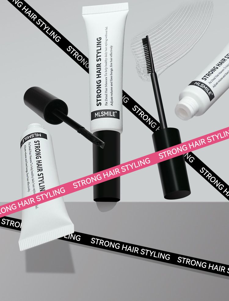 MLSMILE Cross Border Supply 15 ml Finishing-Creme für gebrochenes Haar, krauses, flauschiges Styling-Gel, Außenhandel, Kamm für gebrochenes Haar_voghion.com
