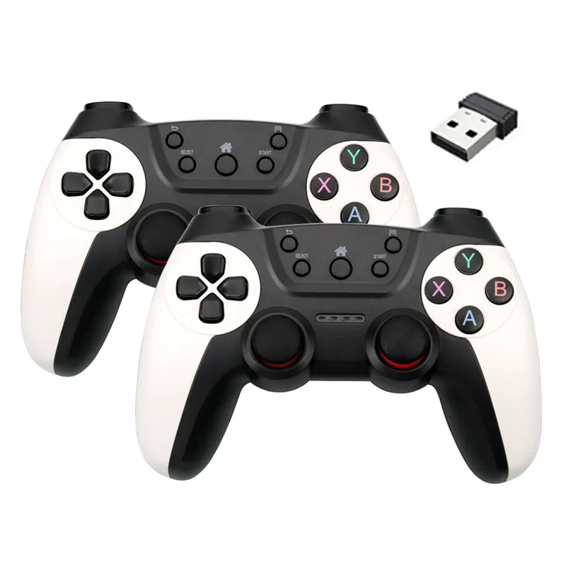 2.4g Doubles Game Android USB Wireless TV Computer Duo Player Controller_voghion.com