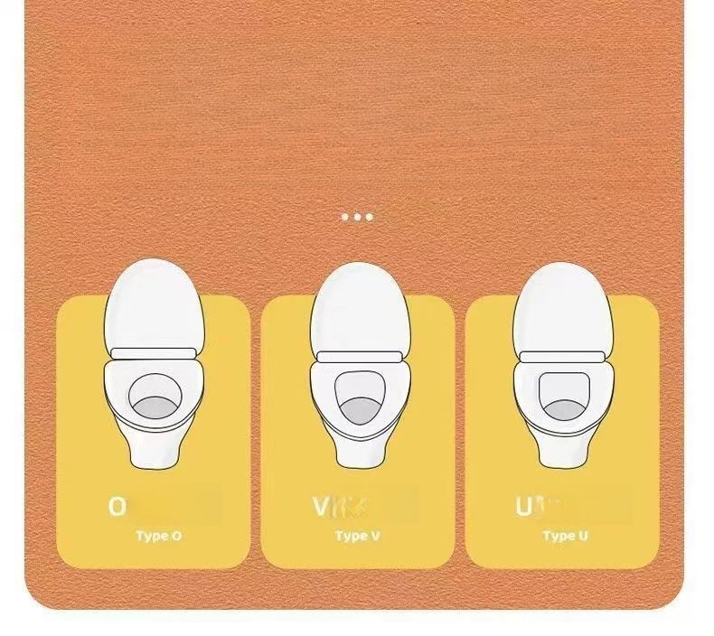 Cuscino invernale impermeabile ispessito per sedile domestico con cerniera tipo copriwater universale per tutte le stagioni_voghion.com