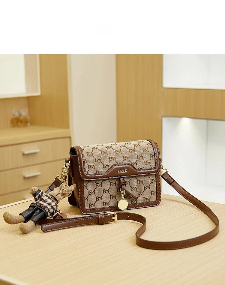 2024 nuova borsa da donna stampata borsa da donna in tofu borsa a tracolla singola borsa a tracolla piccola borsa quadrata borsa sotto le ascelle_voghion.com