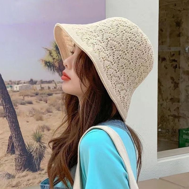 Neuheiten Neue Mode Frauen Mädchen Doppelseitige Fischerhüte Panama Atmungsaktive Faltbare Kappe Outdoor Sonnenschutz Eimer Hut_voghion.com