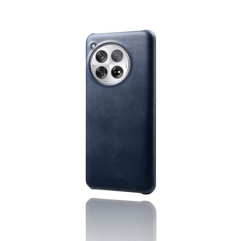 Geschikt voor OnePlus 12 mobiele telefoonhoesje, beschermhoes van kalfsleer, OnePlus 12 leren hoesje met kalfsleersticker._voghion.com