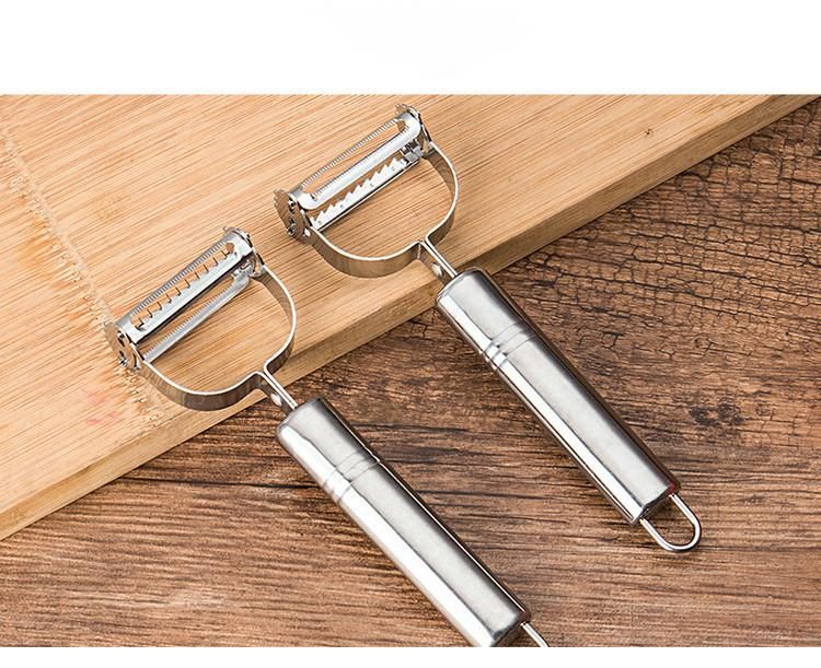 Multifunctional Stainless Steel Vegetable And Grater Kitchen Tool Fruit Peeler Peeling Knife_voghion.com