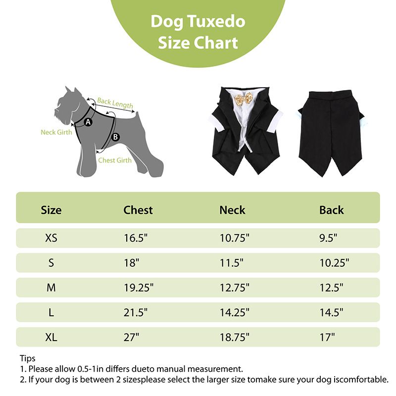 Vêtements pour chiots, smoking, robe de mariée, costume, Teddy, petit chien, vêtements pour animaux de compagnie_voghion.com