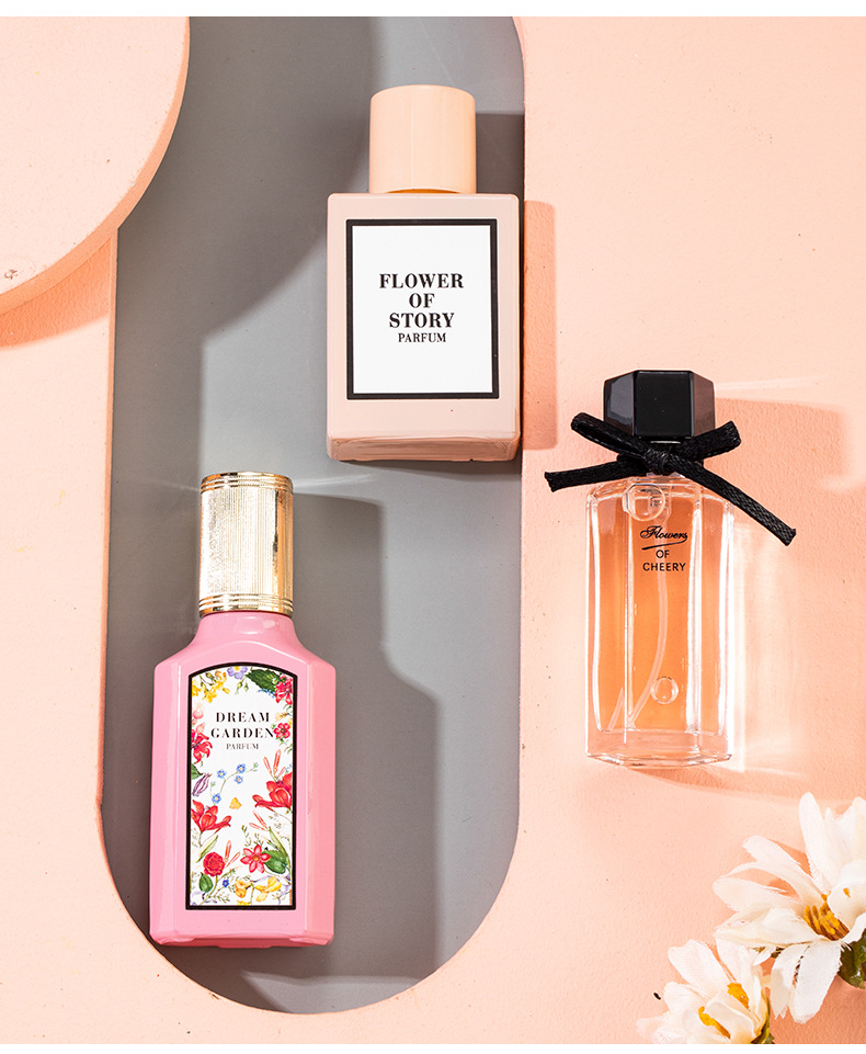 2024 New Perfume Flower Tale of Authentic Flower Yueqimeng Women's Perfume Three Piece Set for Men Fresh and Lasting Fragrance_voghion.com